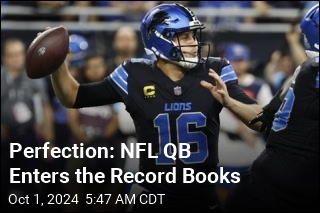 Lions QB Enters Record Book With Perfect Game