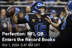 Lions QB Enters Record Book With Perfect Game