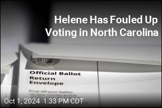 Helene Has Fouled Up Voting in North Carolina