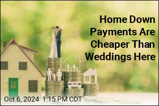 Home Down Payments Are Cheaper Than Weddings Here