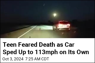 Teen Feared Death as Car Sped Up to 113mph on Its Own