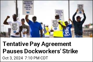 Tentative Pay Agreement Pauses Dockworkers&#39; Strike