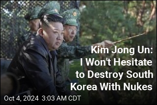 Kim Jong Un: If Provoked, I&#39;ll Destroy South Korea With Nukes