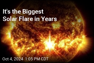 It&#39;s the Biggest Solar Flare in Years