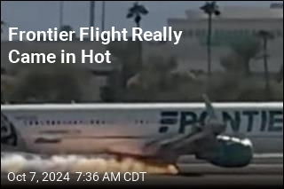 Frontier Flight Really Came in Hot