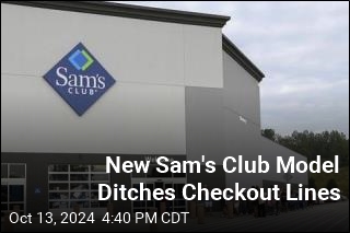 New Sam&#39;s Club Model Ditches Checkout Lines