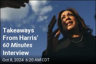 Takeaways From Harris' 60 Minutes Interview