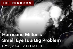 Hurricane Milton's Eye Is Drawing Eyes