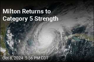 Milton Returns to Category 5 Strength