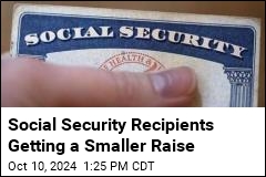 Social Security Recipients Getting a Smaller Raise