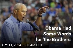 Obama Speaks Directly to 'the Brothers' About Harris