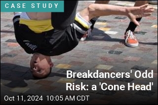 Breakdancer Developed &#39;Cone Head&#39; After Years on the Mat