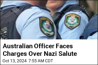 Australian Officer Faces Charges Over Nazi Salute