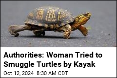 Authorities: Woman Tried to Smuggle Turtles by Kayak