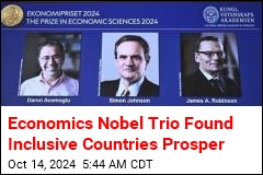 Economics Nobel Trio Examined What Makes Countries Prosper