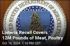 Listeria Recall Issued for 12M Pounds of Meat, Poultry