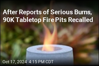 After Reports of Serious Burns, 90K Tabletop Fire Pits Recalled