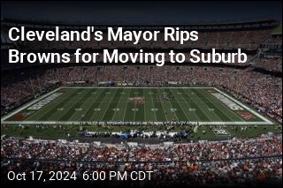 Cleveland&#39;s Mayor Rips Browns for Moving to Suburb