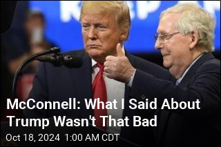 McConnell: What I Said About Trump Wasn't That Bad