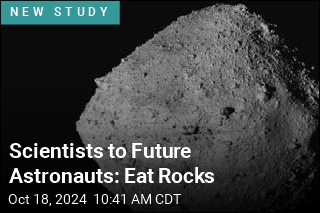 Asteroids Could Become Astronaut Food