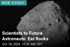 Asteroids Could Become Astronaut Food