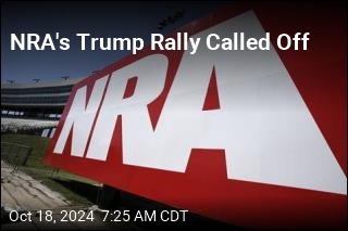 NRA&#39;s Trump Rally Called Off