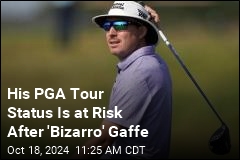 Star&#39;s PGA Tour Status at Risk After &#39;Bizarro&#39; Mistake