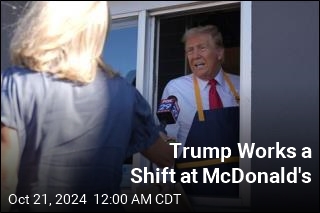 Trump Really Did Just Work at a McDonald&#39;s