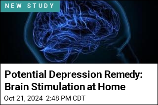 Potential Depression Remedy: Brian Stimulation at Home