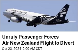 Air New Zealand Flight Has to Divert Due to Unruly Passenger