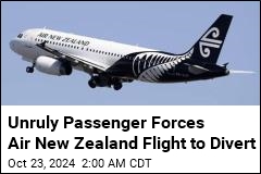 Air New Zealand Flight Has to Divert Due to Unruly Passenger