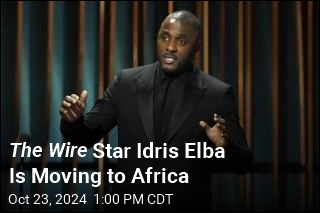 The Wire Star Idris Elba Is Moving to Africa