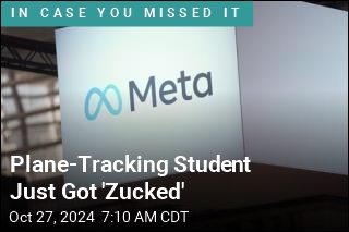 Meta Shuts Down Student Who Tracks Jets