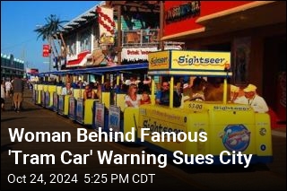 Woman Behind Famous &#39;Tram Car&#39; Warning Sues City