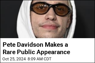 Pete Davidson Makes a Rare Public Appearance