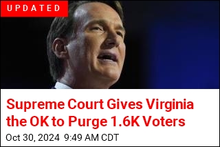 Virginia Goes to Supreme Court Over Purging 1.6K Voters