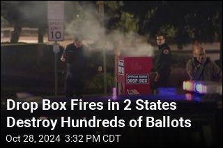 Drop Box Fires Destroy Hundreds of Ballots