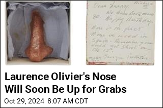 Laurence Olivier&#39;s Nose Will Soon Be Up for Grabs