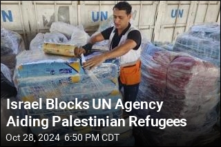 Israel Blocks UN Agency Aiding Palestinian Refugees