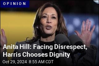 Anita Hill: Facing Disrespect, Harris Chooses Dignity