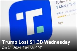 Trump Loses $1.3B in a Day