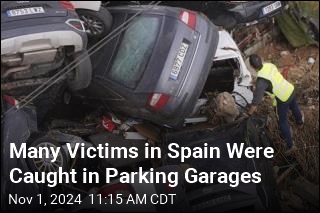 Many Victims in Spain Were Caught in Parking Garages