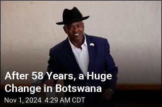 After 58 Years, a Huge Change in Botswana