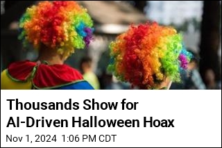 AI Hoax Cons Thousands Into Showing for Halloween Parade