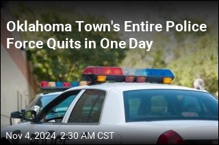 Oklahoma Town Loses Its Entire Police Force in One Day