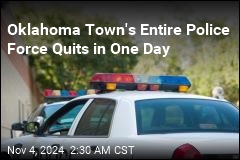 Oklahoma Town Loses Its Entire Police Force in One Day