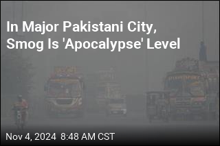 In Major Pakistani City, Smog Is &#39;Apocalypse&#39; Level