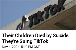 TikTok Sued Over Teen Suicides in France