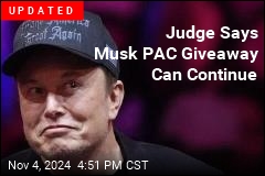 Musk PAC Giving Millions Away Says Winners Aren&#39;t Random