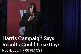 Harris Campaign Says Results Could Take Days